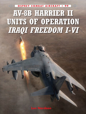 cover image of AV-8B Harrier II Units of Operation Iraqi Freedom I-VI